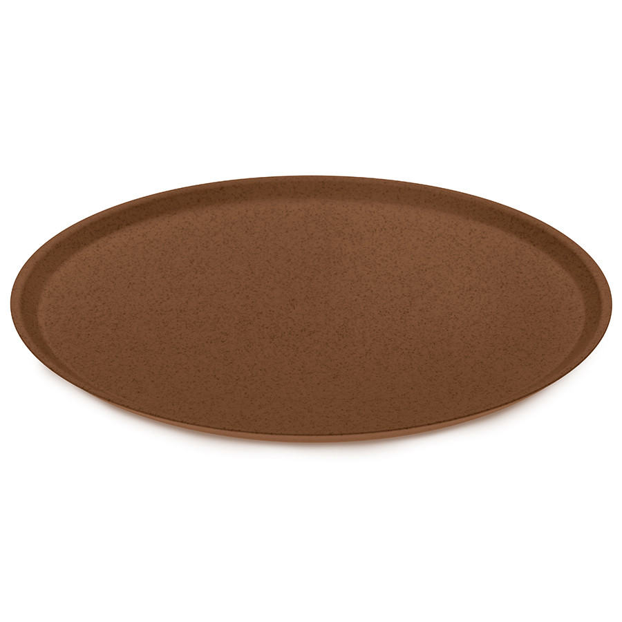 Тарелка Connect, Organic, ?25,5 см, коричневая - фото 1 - id-p167311851