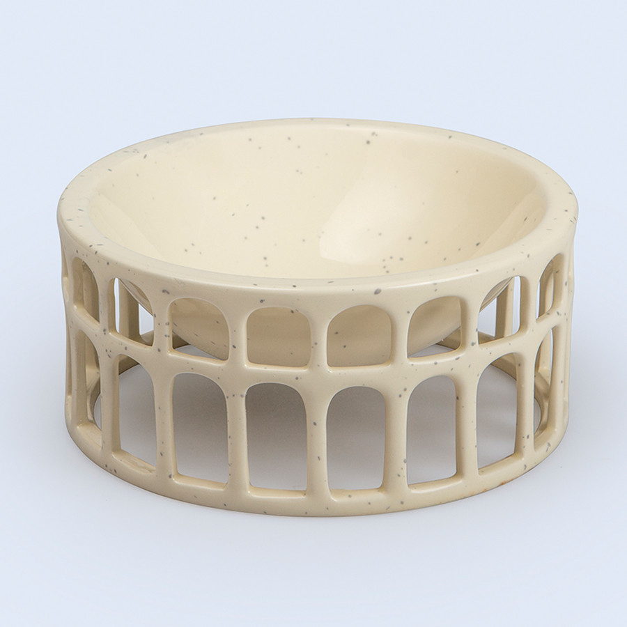 Миска сервировочная керамическая Hestia белая - фото 1 - id-p167307061