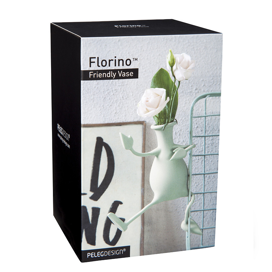 Ваза для цветов с гибкими ручками Florino мятная - фото 8 - id-p167304113