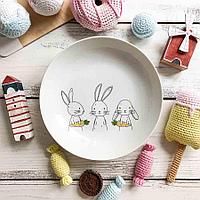 Тарелка глубокая Bunny Sans Brides 20 см фарфор