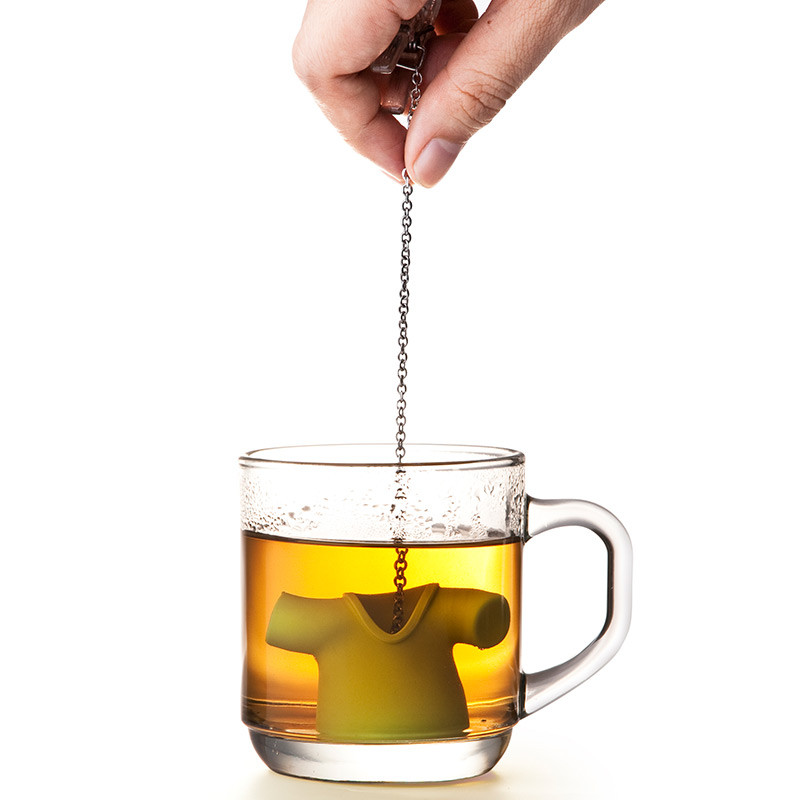 Заварочная ёмкость для чая Tea Shirt красная - фото 4 - id-p167305137