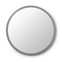 Зеркало настенное Hub D61 см серое