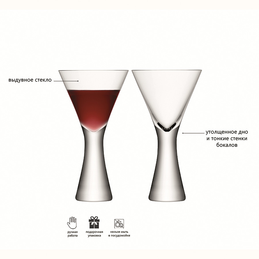 Набор бокалов для вина Moya, 395 мл, 2 шт. - фото 6 - id-p167307172