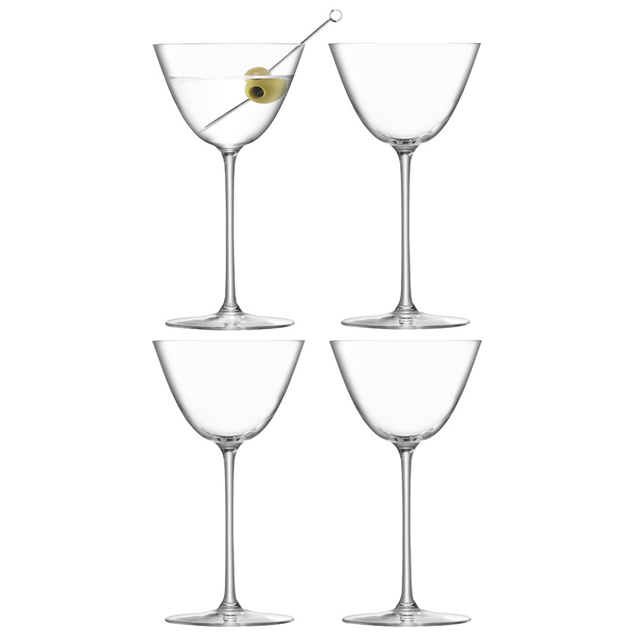 Набор бокалов для мартини Borough, 195 мл, 4 шт. - фото 1 - id-p167307201