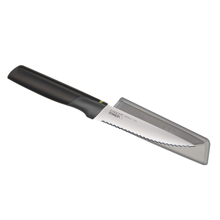 Нож зубчатый Elevate 11 см зеленый - фото 1 - id-p167308196