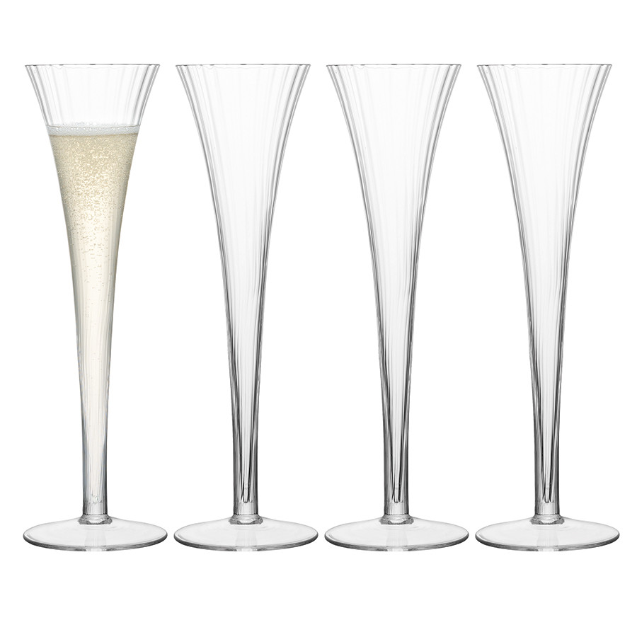 Набор бокалов для шампанского Aurelia, 200 мл, 4 шт. - фото 1 - id-p167307209