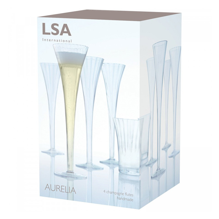 Набор бокалов для шампанского Aurelia, 200 мл, 4 шт. - фото 7 - id-p167307209