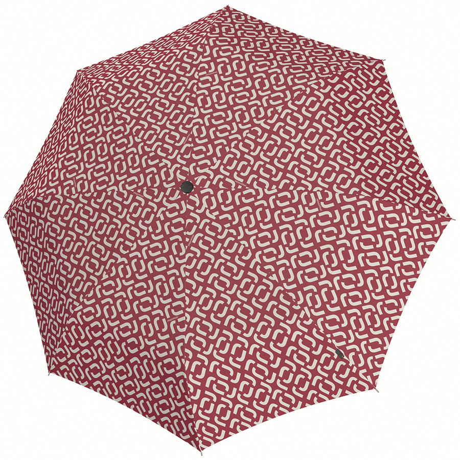Зонт механический Pocket classic signature red - фото 1 - id-p167305232