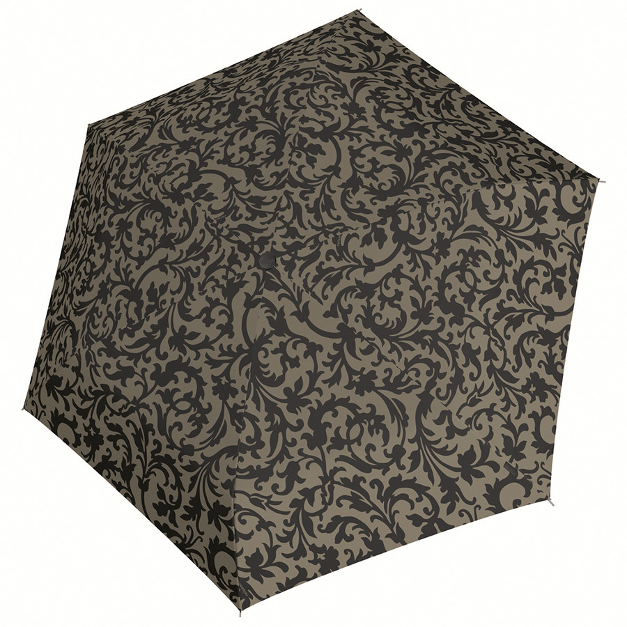 Зонт механический Pocket mini baroque taupe - фото 1 - id-p167305234