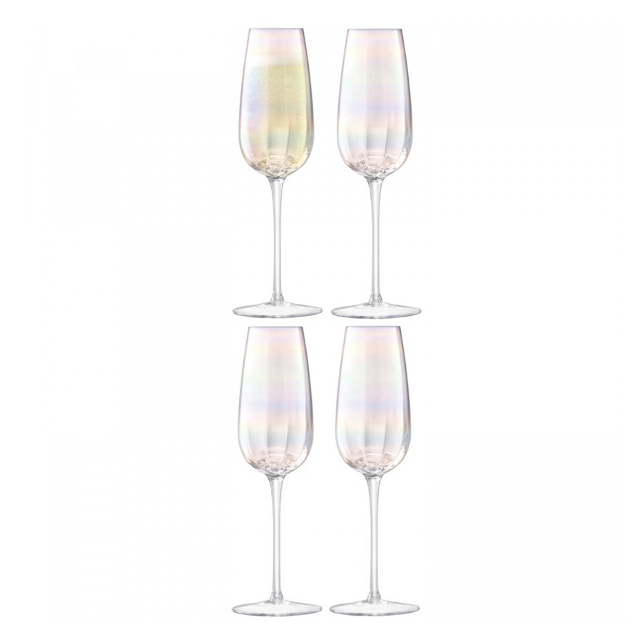 Набор бокалов для шампанского Pearl, 250 мл, 4 шт. - фото 1 - id-p167307216