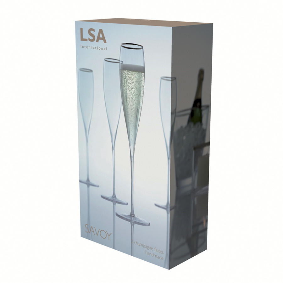 Набор бокалов для шампанского Savoy, 200 мл, 2 шт. - фото 6 - id-p167307219