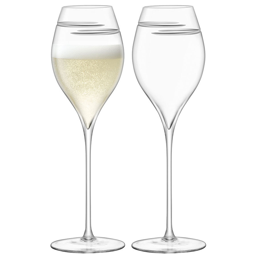 Набор бокалов для шампанского Signature, Verso, 370 мл, 2 шт. - фото 1 - id-p167307220