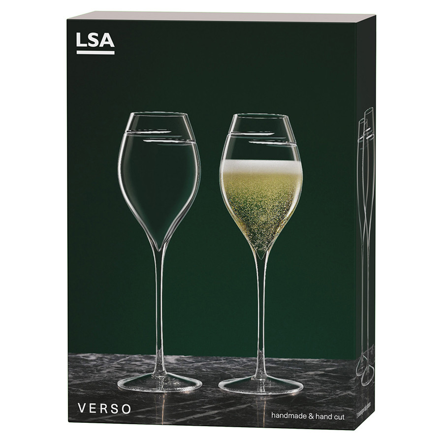 Набор бокалов для шампанского Signature, Verso, 370 мл, 2 шт. - фото 7 - id-p167307220