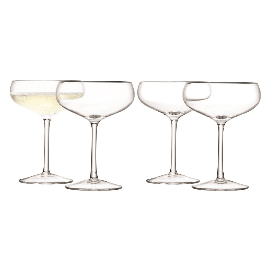 Набор бокалов для шампанского Wine, 215 мл, 4 шт. - фото 1 - id-p167307224