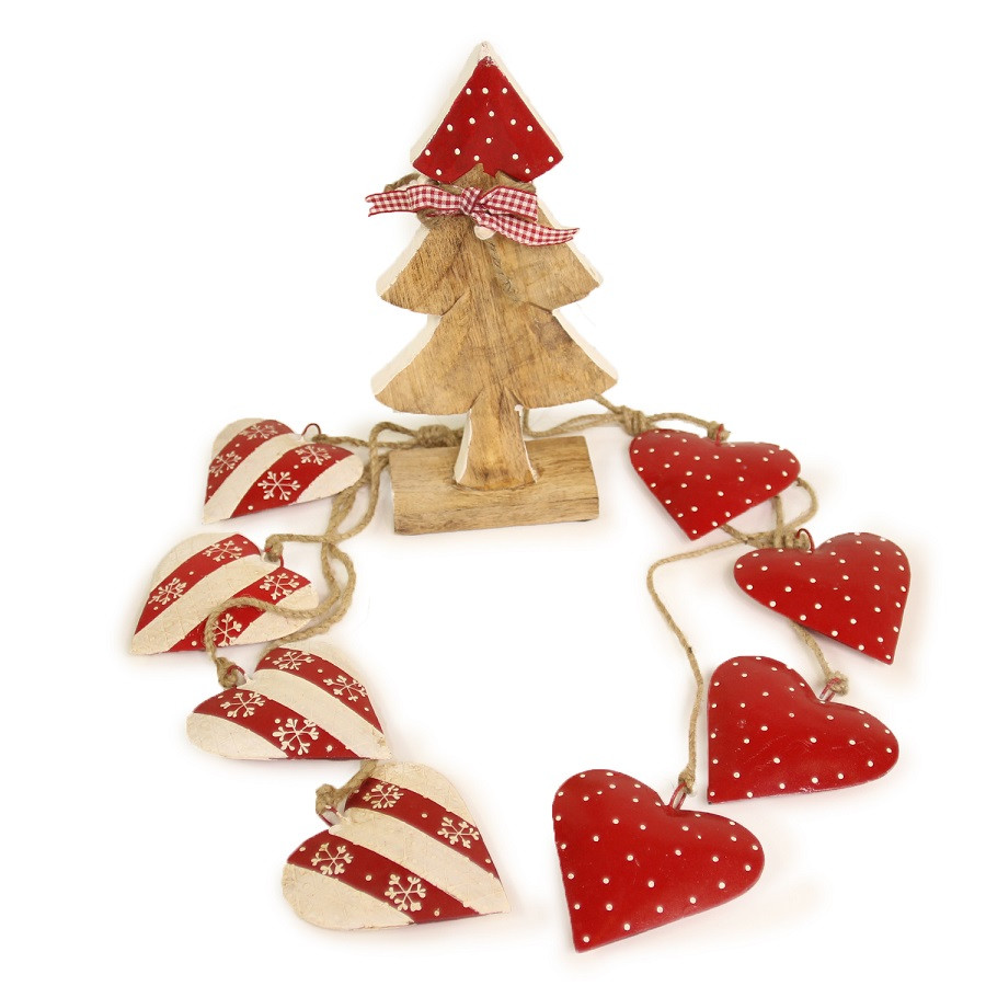 Гирлянда подвесная Christmas Hearts - фото 3 - id-p167304284