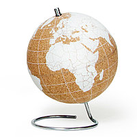 Глобус Cork Globe, белый, ?14 см