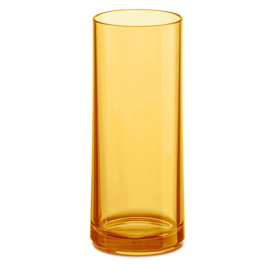 Стакан высокий Superglas, Cheers, No 3, 250 мл, акрил, желтый - фото 1 - id-p167310534