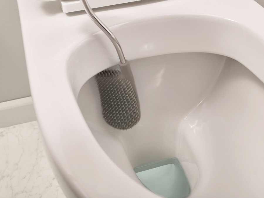 Набор держатель для туалетной бумаги с подносом EasyStore + ёршик для унитаза Flex - фото 2 - id-p167307258
