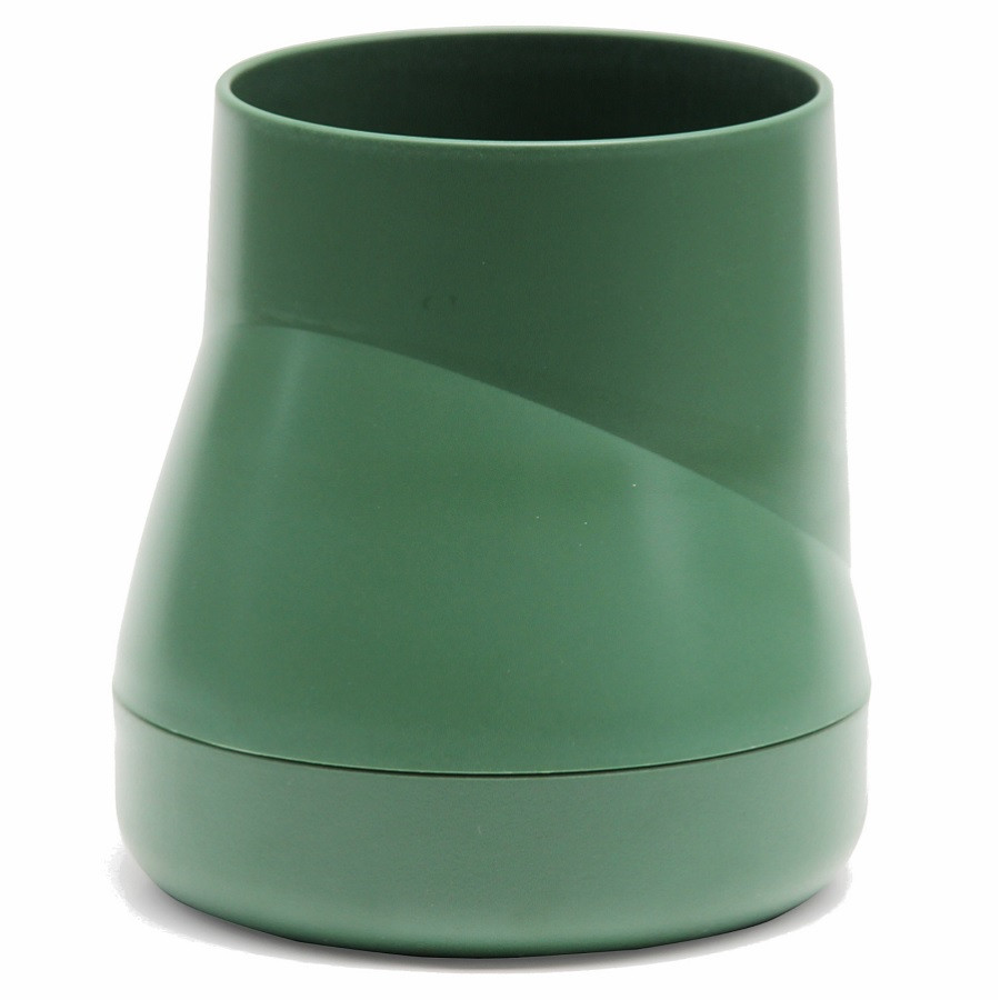 Горшок цветочный Hill Pot, большой, зеленый - фото 6 - id-p167304316