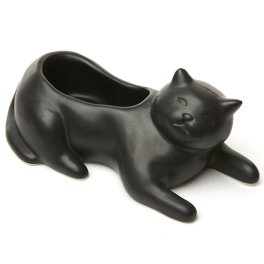 Кашпо Cosmo The Black Cat - фото 1 - id-p167305292