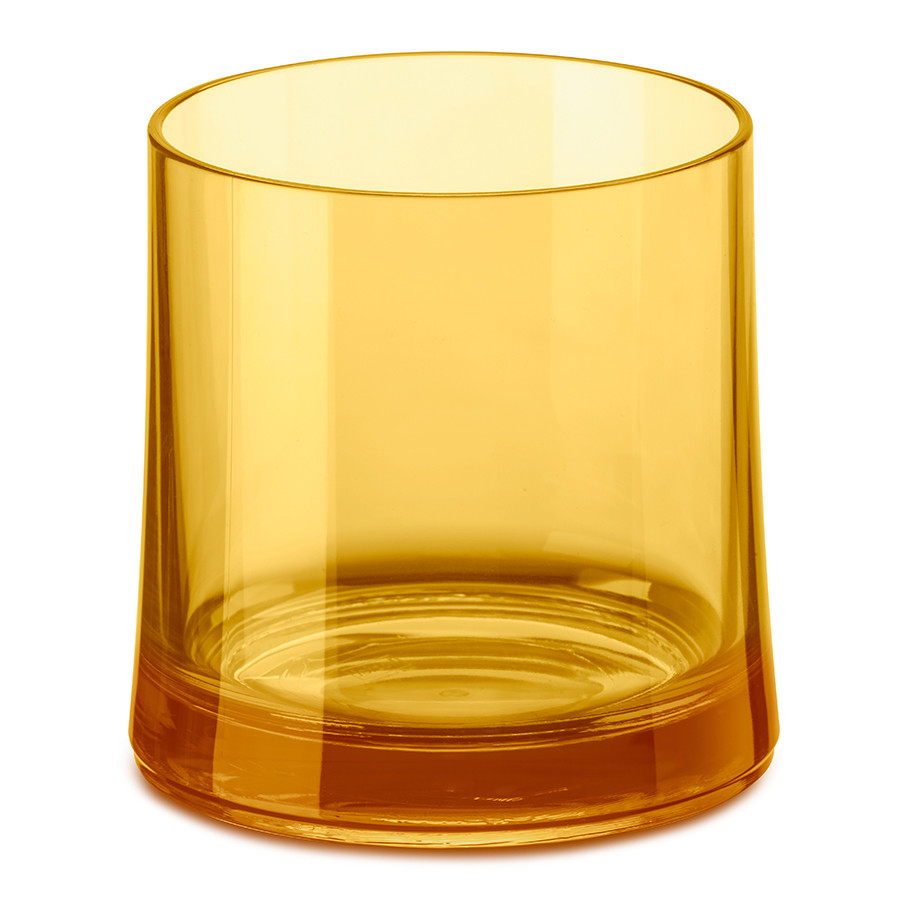 Стакан низкий Superglas, Cheers, No 2, 250 мл, акрил, желтый - фото 1 - id-p167310649