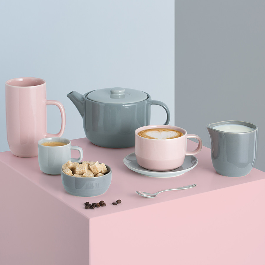 Чашка для каппучино Cafe Concept 400 мл розовая - фото 2 - id-p167313238