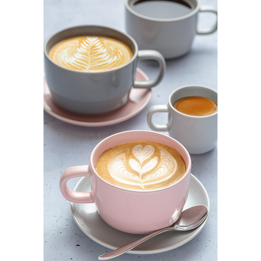 Чашка для каппучино Cafe Concept 400 мл розовая - фото 5 - id-p167313238