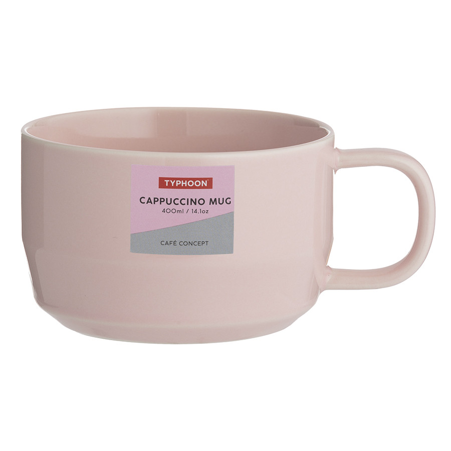 Чашка для каппучино Cafe Concept 400 мл розовая - фото 9 - id-p167313238