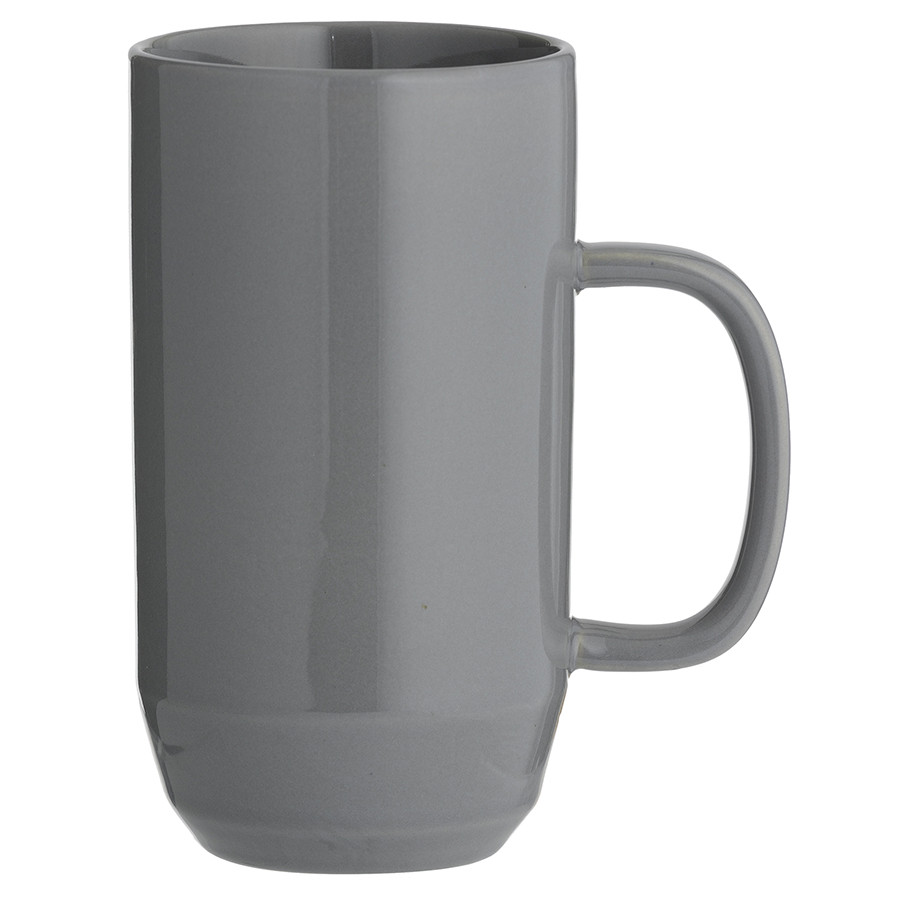 Чашка для латте Cafe Concept 550 мл темно-серая - фото 1 - id-p167313249