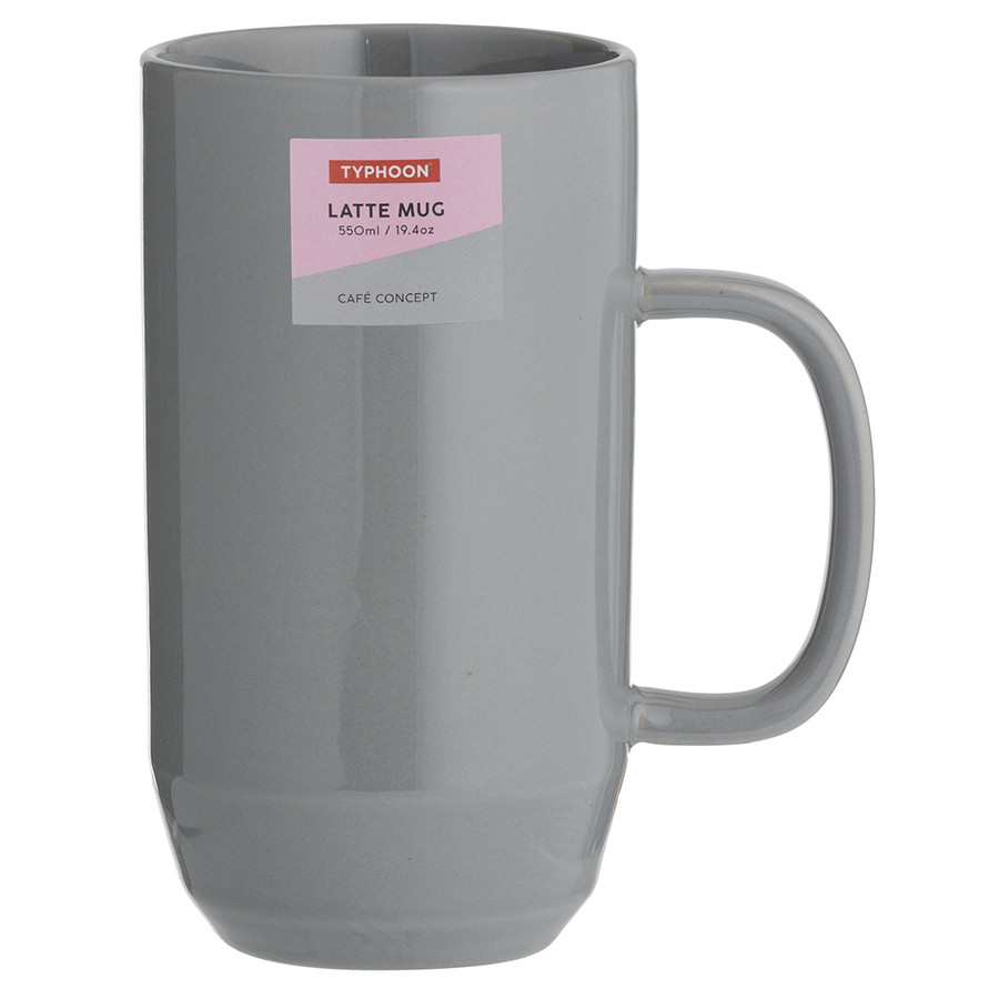 Чашка для латте Cafe Concept 550 мл темно-серая - фото 5 - id-p167313249