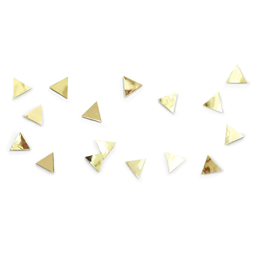 Декор для стен Confetti triangles латунь - фото 1 - id-p167304390
