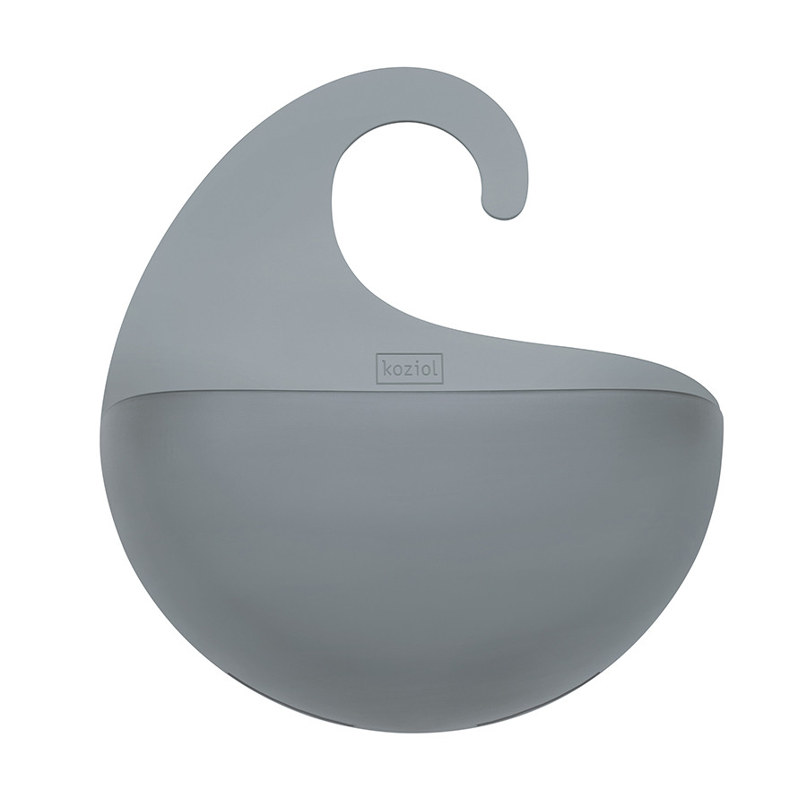 Органайзер для ванной Surf, 25х25,5х6,5 см, прозрачно-серый - фото 1 - id-p167308341