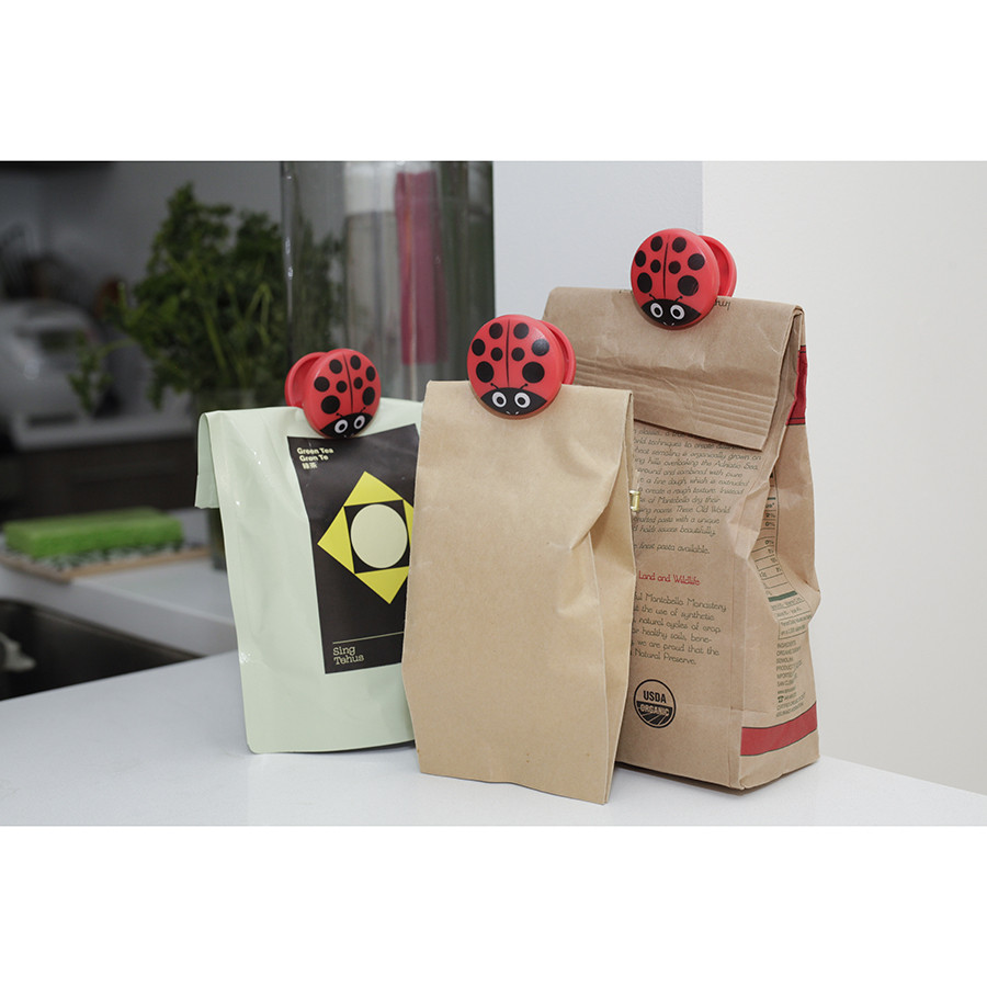 Набор зажимов для пакетов Ladybug, 6 шт - фото 2 - id-p167307352