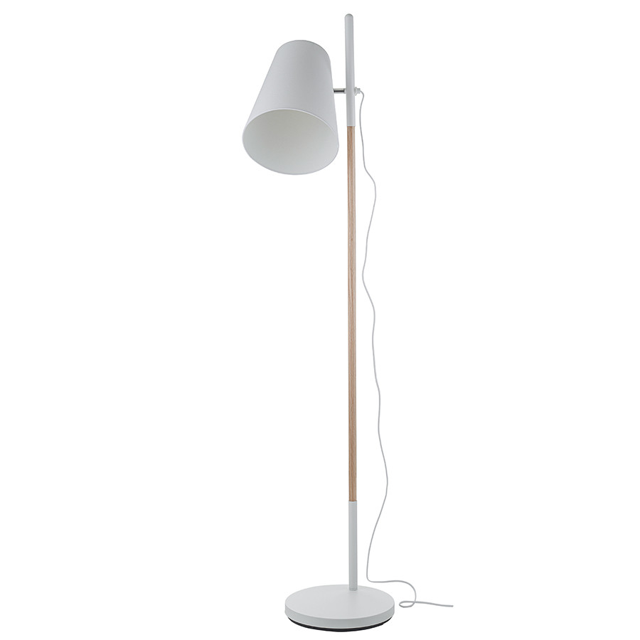 Лампа напольная Hideout, 168х?27 см, белая - фото 1 - id-p167306422