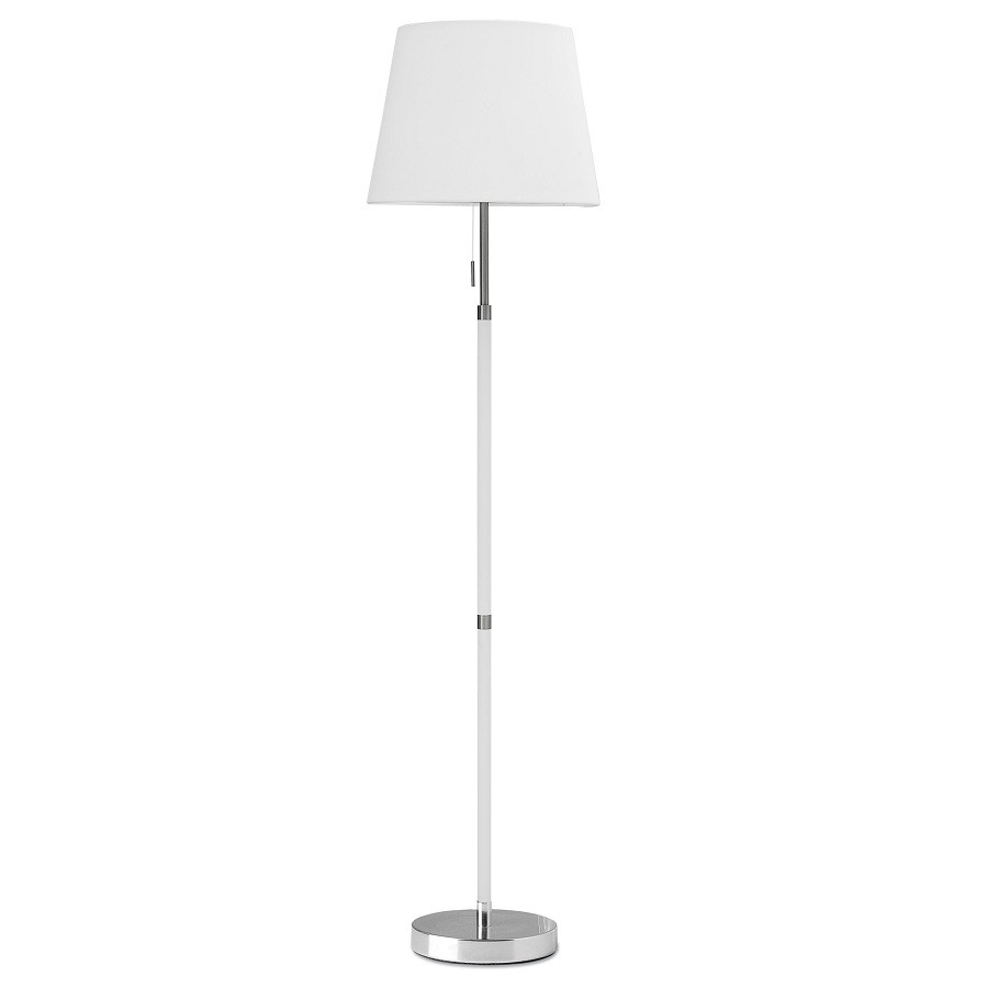 Лампа напольная Venice, 162,5 см, белая/ хром - фото 1 - id-p167306436