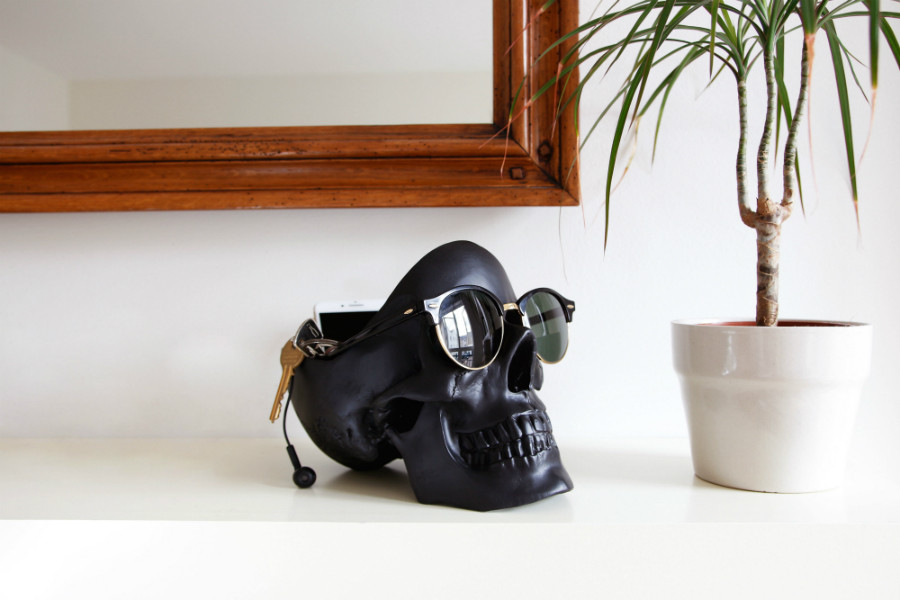 Органайзер для мелочей Skull, черный - фото 5 - id-p167308394
