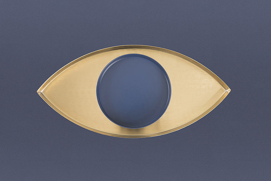 Органайзер для мелочей The Eye золотой-синий - фото 4 - id-p167308395