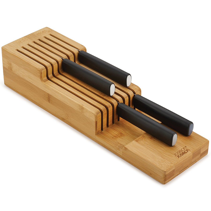 Органайзер для ножей DrawerStore Bamboo деревянный - фото 6 - id-p167308396