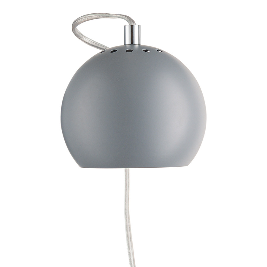 Лампа настенная Ball, ?12 см, светло-серая матовая - фото 4 - id-p167306447
