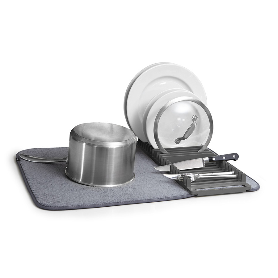 Коврик для сушки посуды UDRY тёмно-серый - фото 6 - id-p167305408