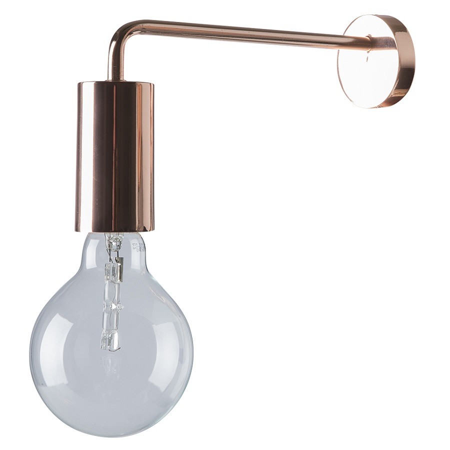Лампа настенная Cool, 25 см, медь в глянце - фото 1 - id-p167306459