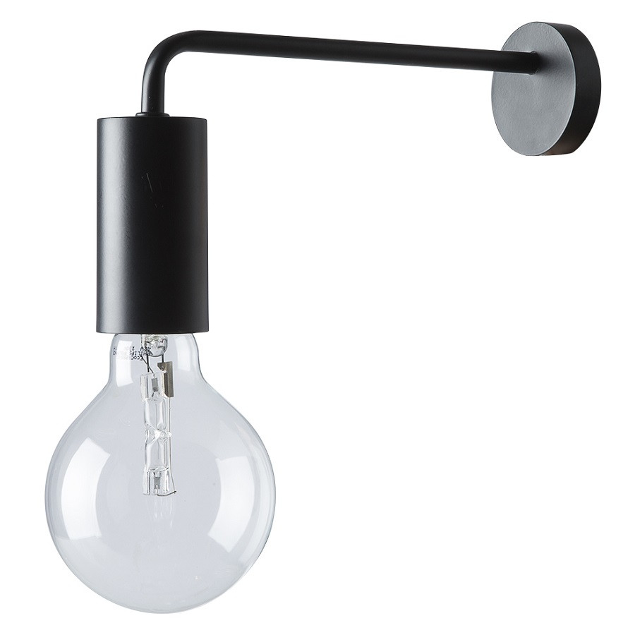 Лампа настенная Cool, 25 см, черная - фото 1 - id-p167306460