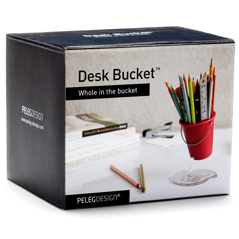 Органайзер для рабочего стола Desk Bucket черный - фото 5 - id-p167308418