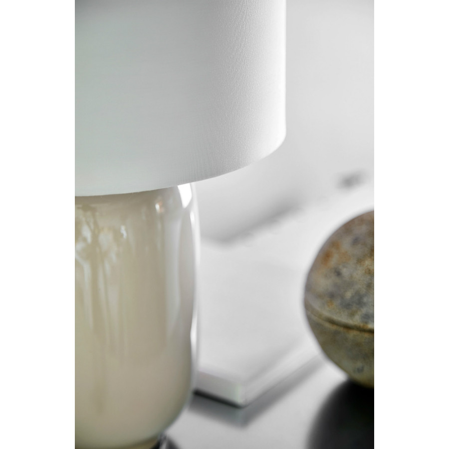 Лампа настольная Cadiz, 28х43,4 см, серо-коричневая - фото 4 - id-p167306481