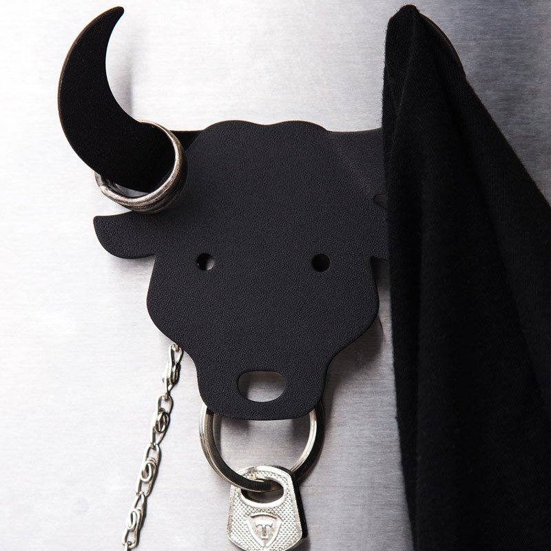 Держатель для ключей и аксессуаров Bull черный - фото 2 - id-p167304494