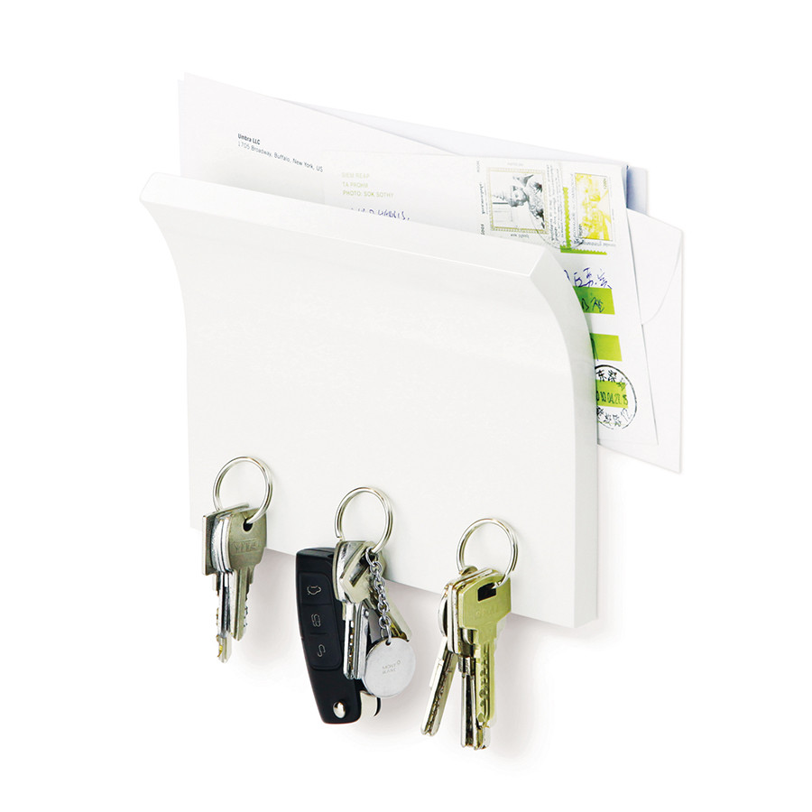 Держатель для ключей и писем Magnetter белый - фото 2 - id-p167304495
