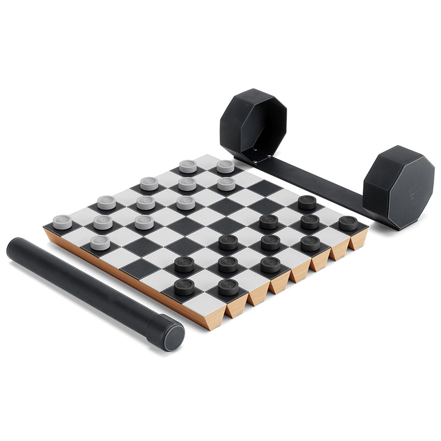 Шахматный набор переносной Rolz черный - фото 1 - id-p167313376