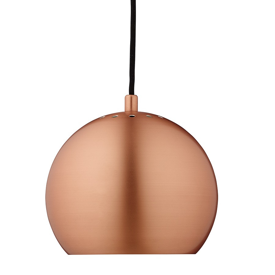 Лампа подвесная Ball, 16х?18 см, медь в матовом покрытии - фото 1 - id-p167306518