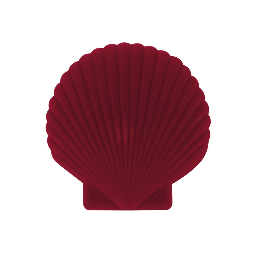 Шкатулка для украшений Shell, красная - фото 1 - id-p167313397