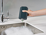 Органайзер для раковины с дозатором для мыла и бутылочкой SinkBase Plus серый, фото 6